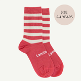 Merino Crew Child Socks- Candy